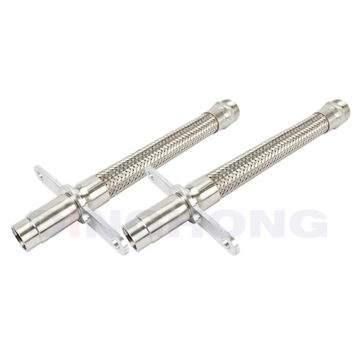 Stainless fire sprinkler flexible hose assembly