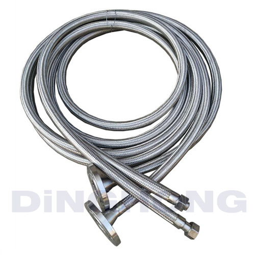 Female and flange stainless steel flexible hose