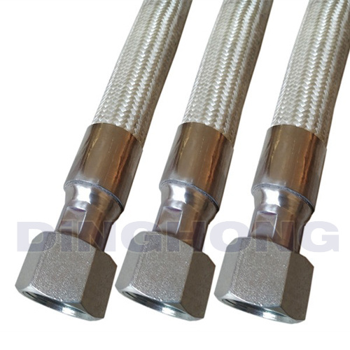 Heat resistant stainless braided flexible hose