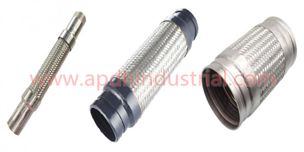 Stainless braided pump connectors