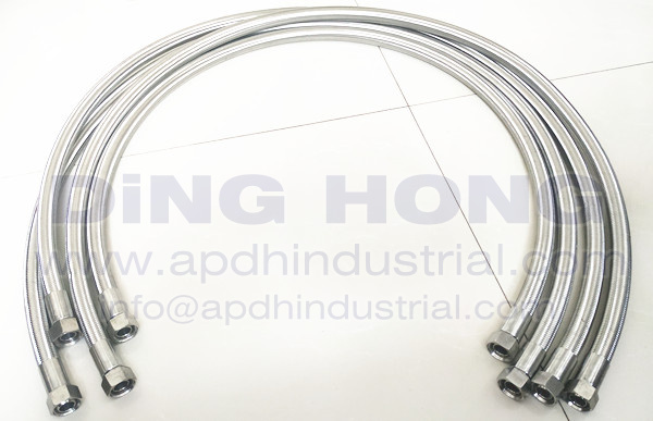 STAINLESS STEEL BRAIDED TEFLON HOSE