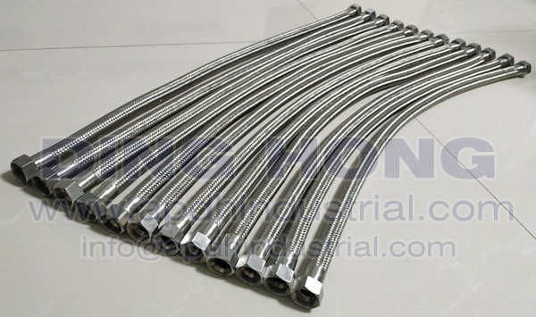 NPT threaded flexible hoses