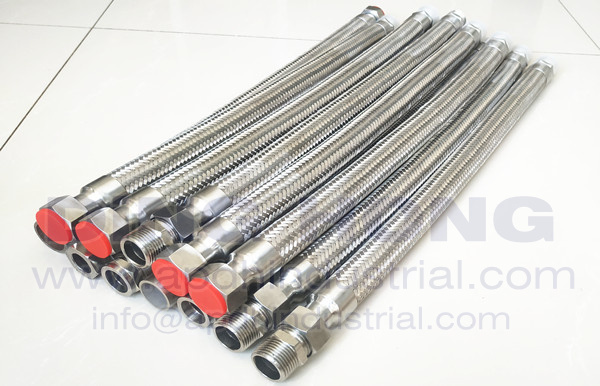 Stainless steel braided flexible hose