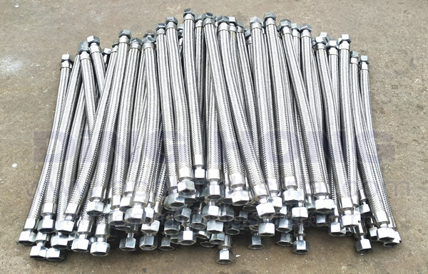 ss braided hose with fittings