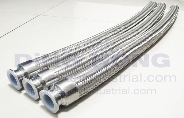 PTFE lined sanitary flex hose