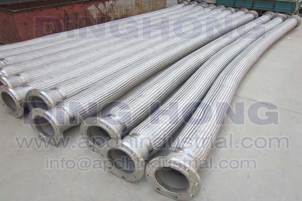 8 inch flange stainless flexible hose