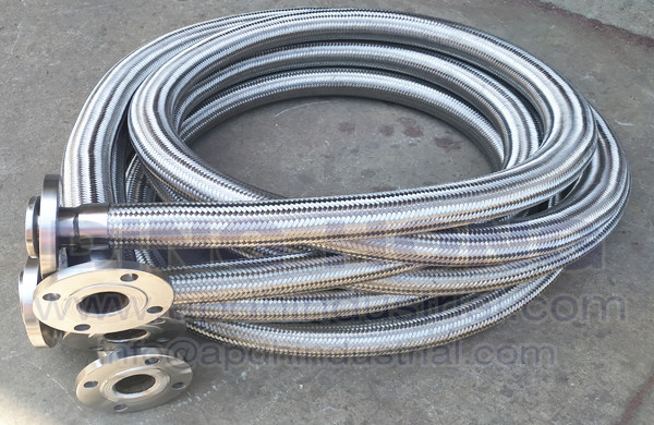 2 inch flexible metallic hose with flange