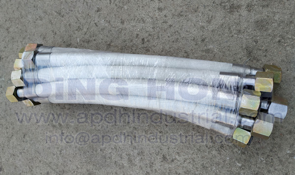 Heat resistant stainless flexible hose