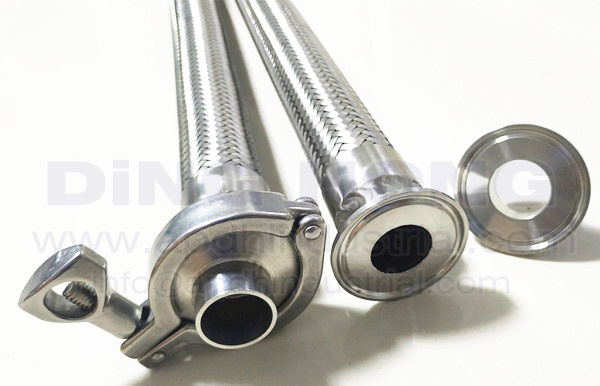 Tri Clamp Food Grade Flexible Metal Hose