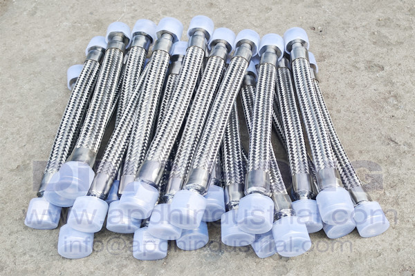 Stainless steel braided gas hose