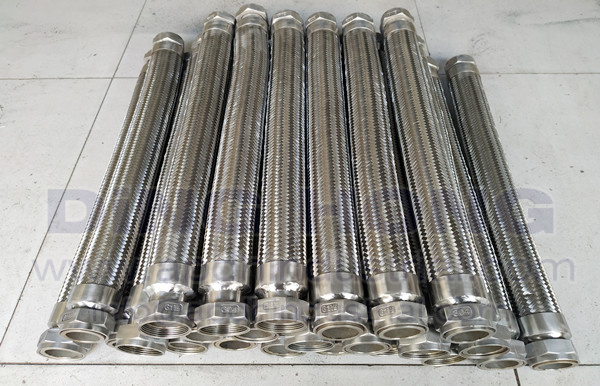 304 Braided flex steam hose