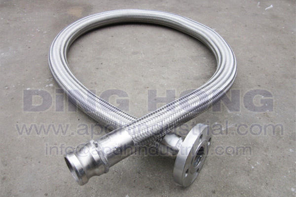 Camlock quick coupling flange flexible hose