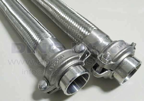 Roll grooved flexible hose pipe