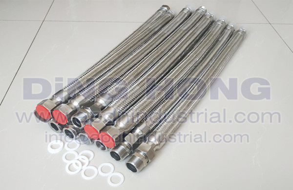 Flexible stainless steel braided hose