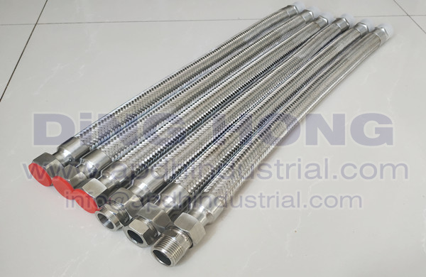 Thread flexible metal hose