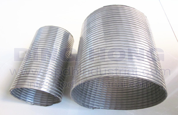 Stainless steel flexible interlock hose