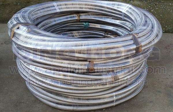 Stainless steel braided corrugated hose