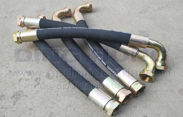 Hydraulic rubber hose