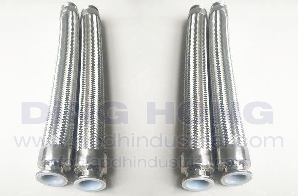 PTFE lined metal hose